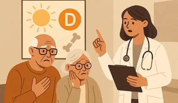 خطرات کمبود ویتامین D در سالمندان؛ علائم، عوارض و روش‌های پیشگیری