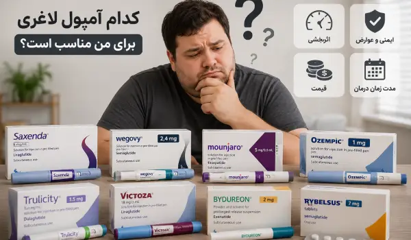 معرفی بهترین آمپولهای لاغری سریع